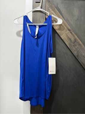 lululemon athletica Women's Royal Blue Racerback Tank Top